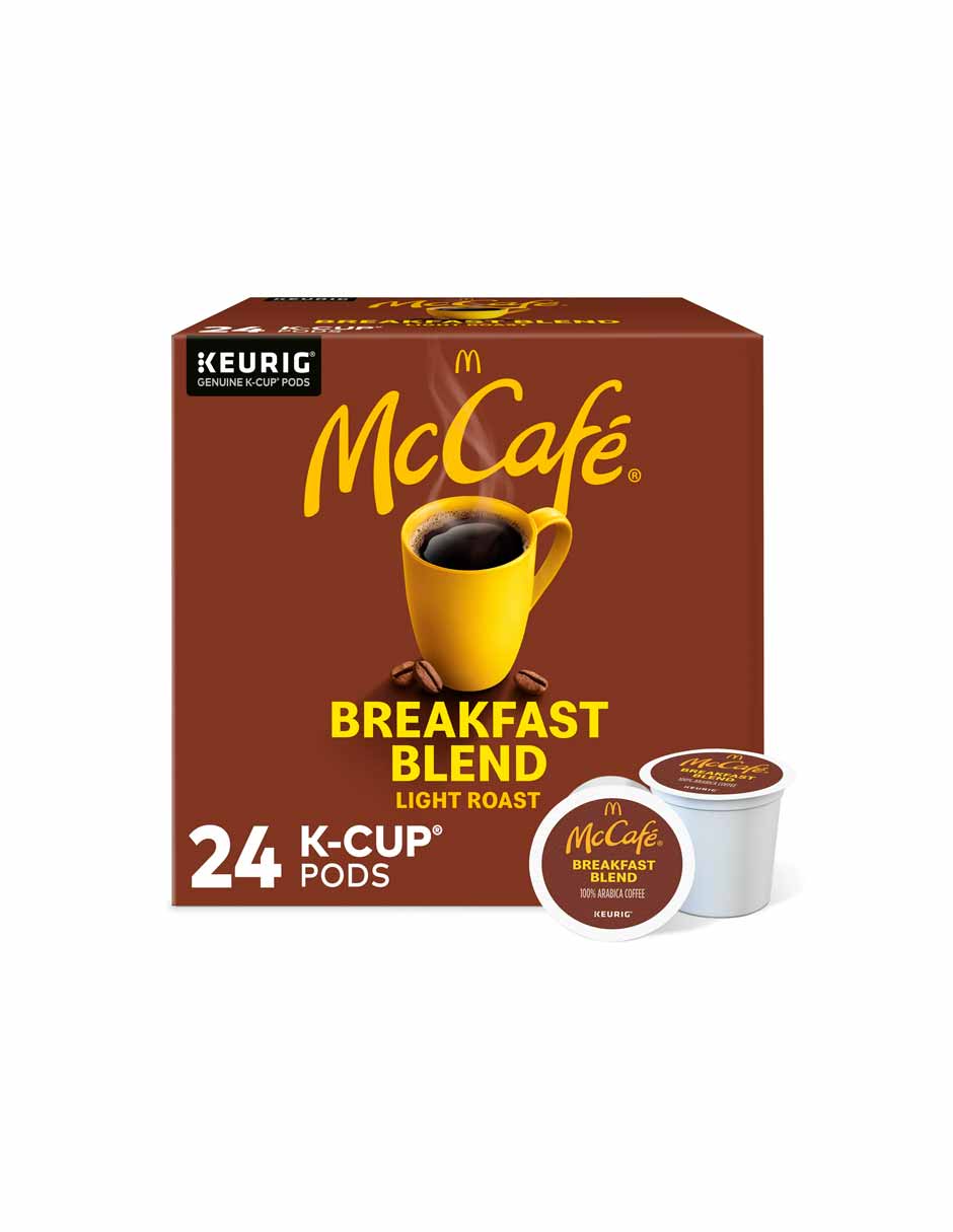 McCafe Breakfast Blend 24 cápsiulas para Keurig