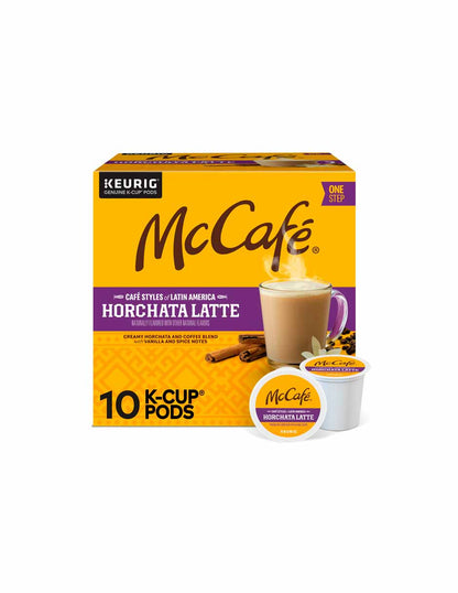 McCafé Horchata Latte cápsulas keurig 10 unidades