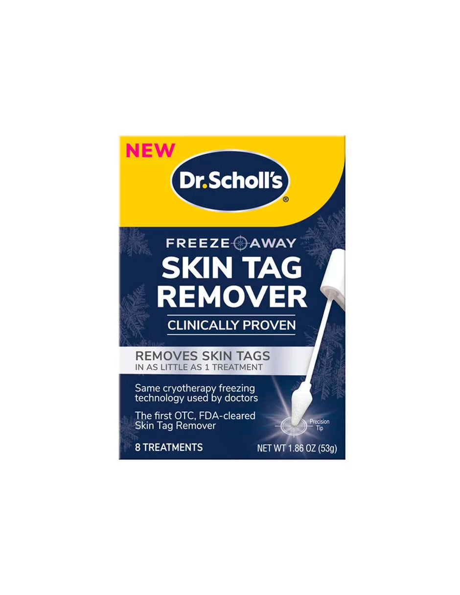 Dr. Scholl's Freeze Away Skin Tag Remover, 8 unidades: elimina las marcas en la piel en tan solo 1 tratamiento