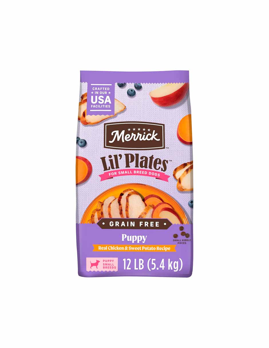 Merrick Lil' Plates Alimento seco para perros cachorros razas pequeñas 5kg