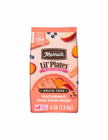 Merrick Lil Plates Alimento seco para perros razas pequeña con salmón (variedad)