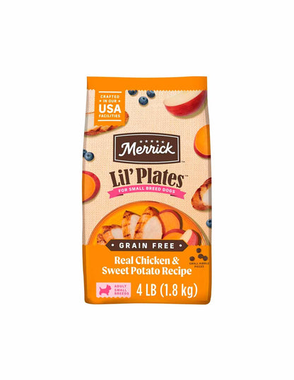 Merrick Lil' Plates Alimento seco para perros razas pequeñas con pollo (variedad)