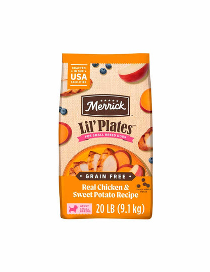 Merrick Lil' Plates Alimento seco para perros razas pequeñas con pollo (variedad)