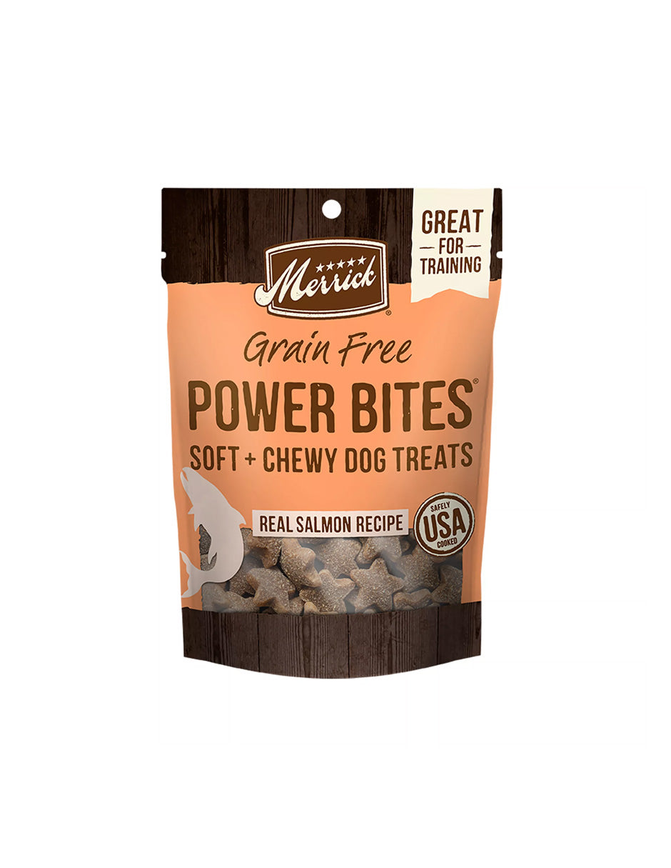 Merrick Power Bites Golosinas Suaves para Perros Adultos (variedad) 17 ...