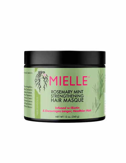 Mielle Organics Mascarilla fortalecedora para el cabello con romero y menta 340gr