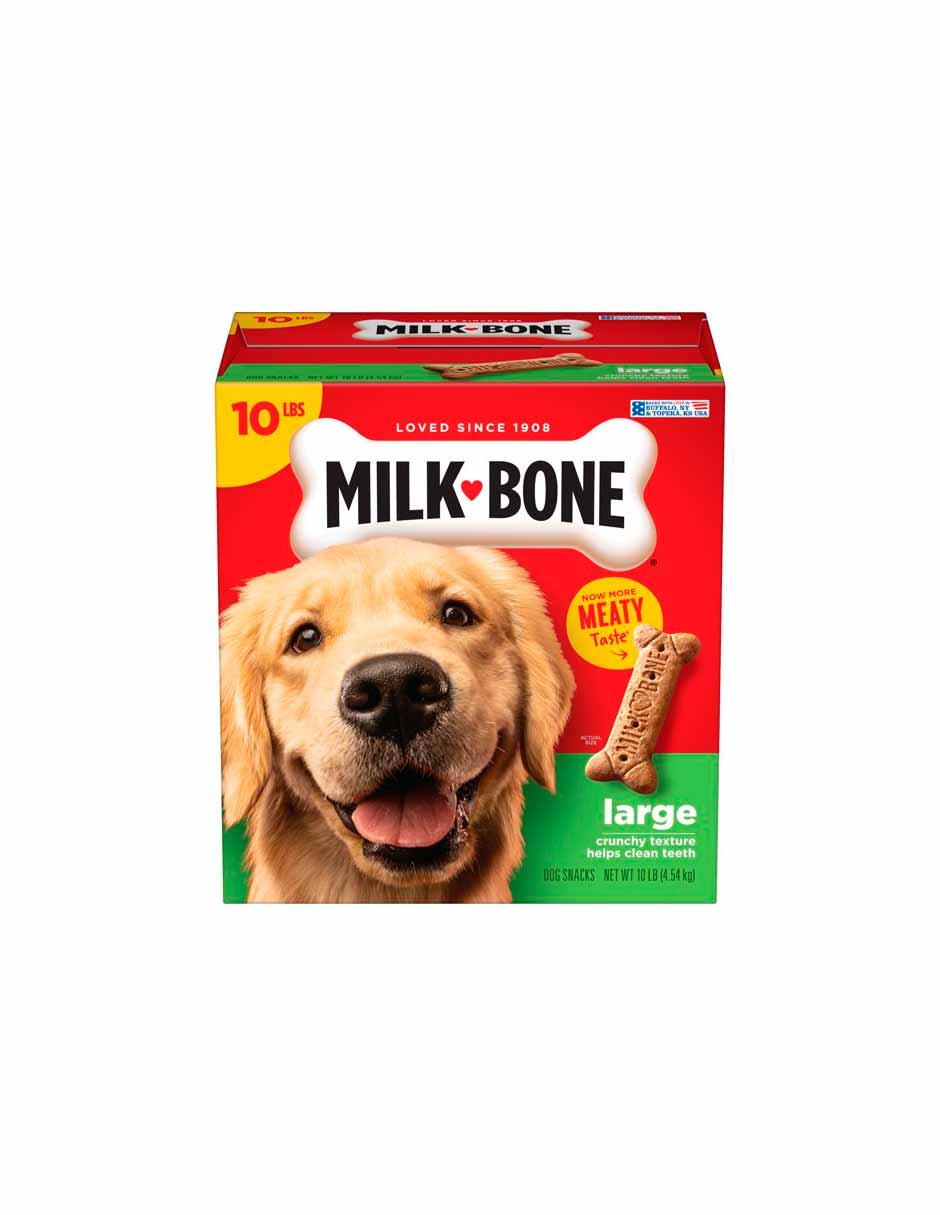 Milk bone Galletas para perros grandes, 4.54kg