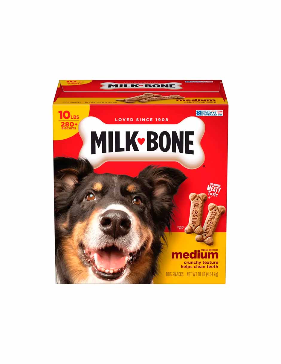 Milk bone Galletas para perros medianos 4.54kg