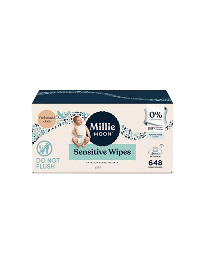 Toallitas húmedas biodegradables Millie Moon 648ct