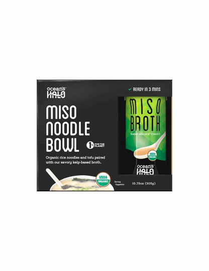 Ocean's Halo bowl fideos de miso orgánico y vegano 305gr