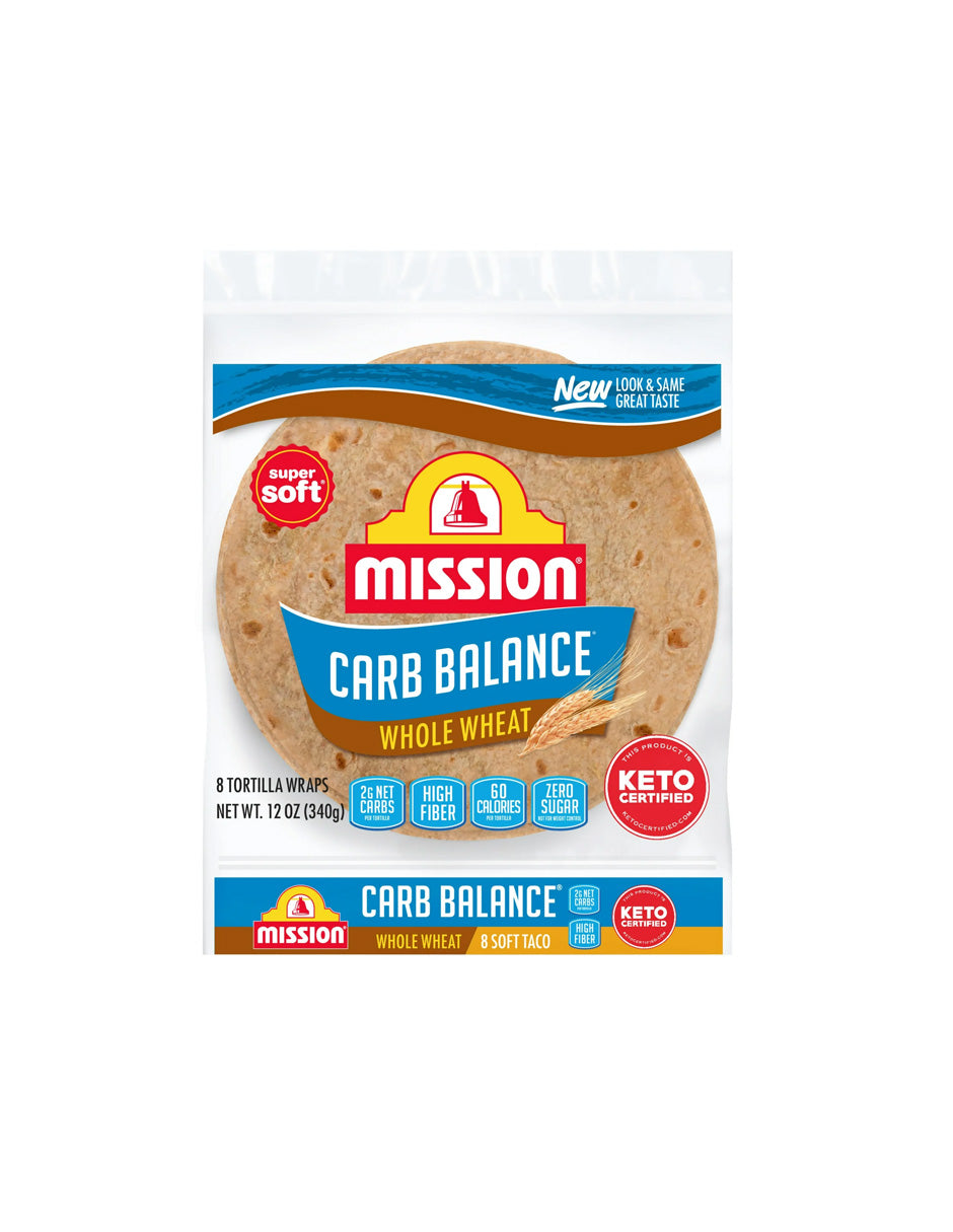 Tortillas Mission carb balance Trigo integral 340gr