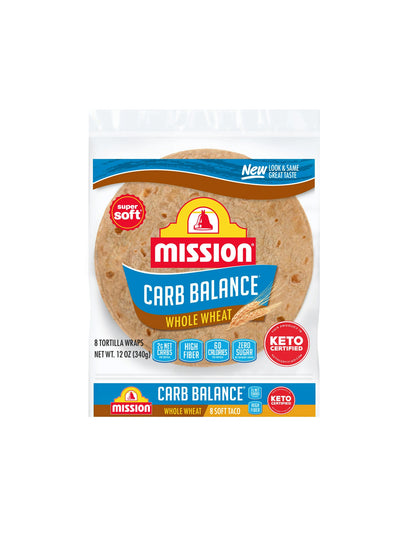 Tortillas Mission carb balance Trigo integral 340gr
