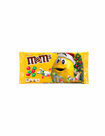 M&M's chocolates con cacahuate edición navideña 283gr