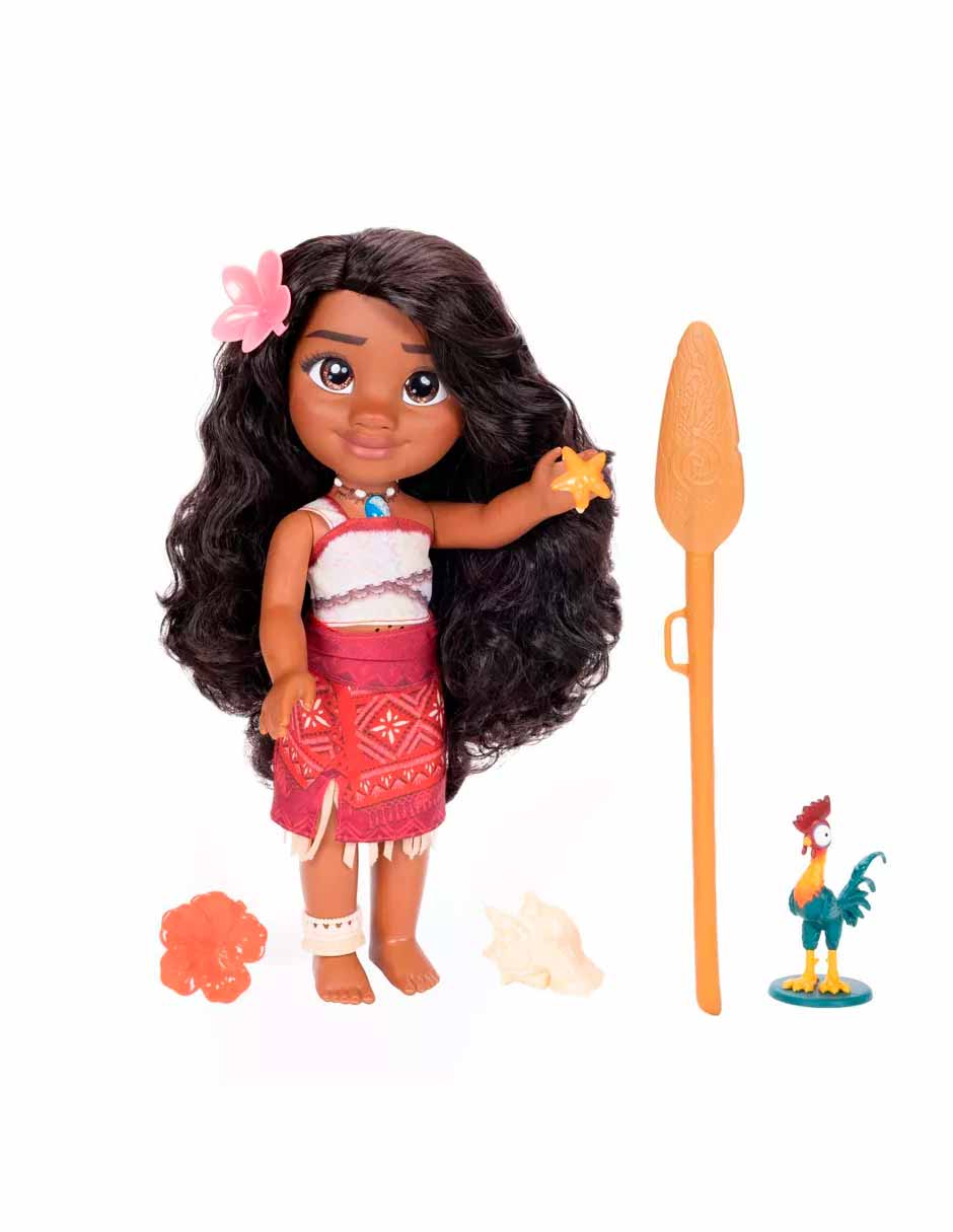 Muñeca Moana 2 Mi amiga cantante con Heihei Disney Idioma Inglés