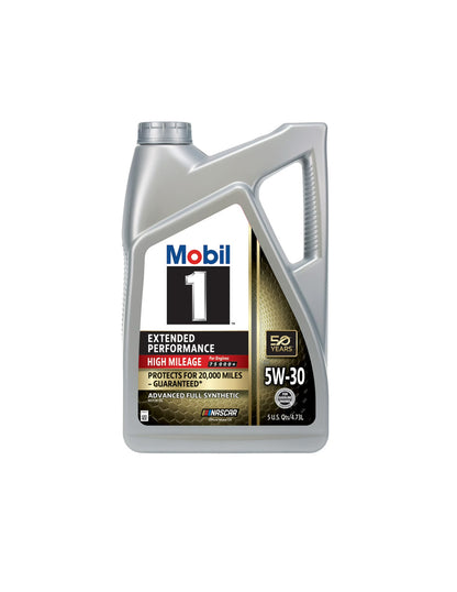 Aceite de motor 5W-30 alto kilometraje sintético Mobil 1 EP 4.73L