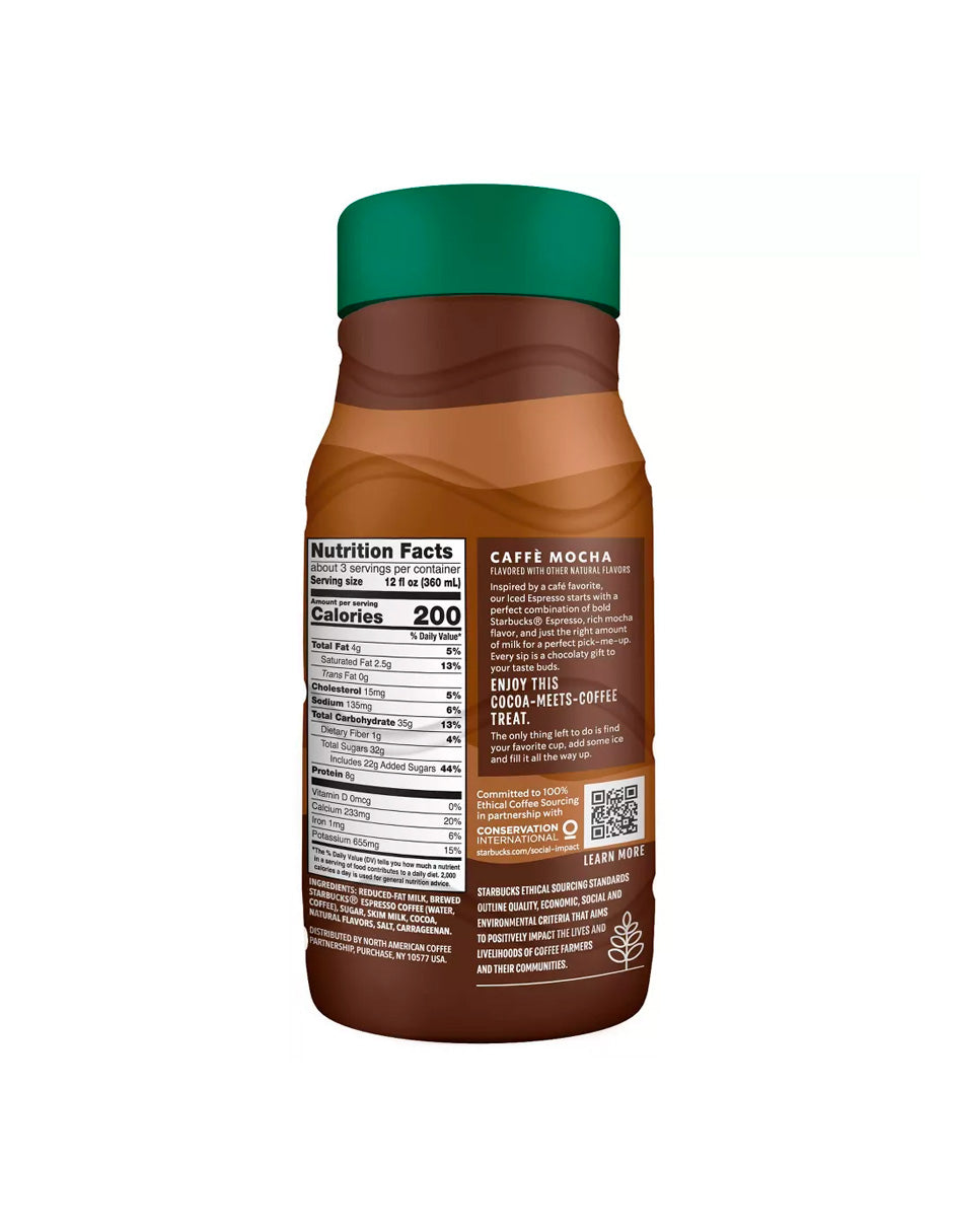 Starbucks Iced espresso Caffe Mocha 1.18lt