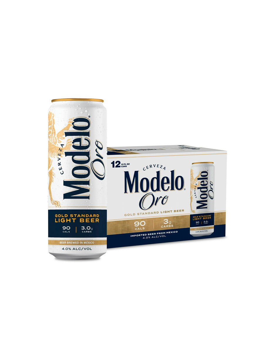 Cerveza Modelo Oro 12 pack