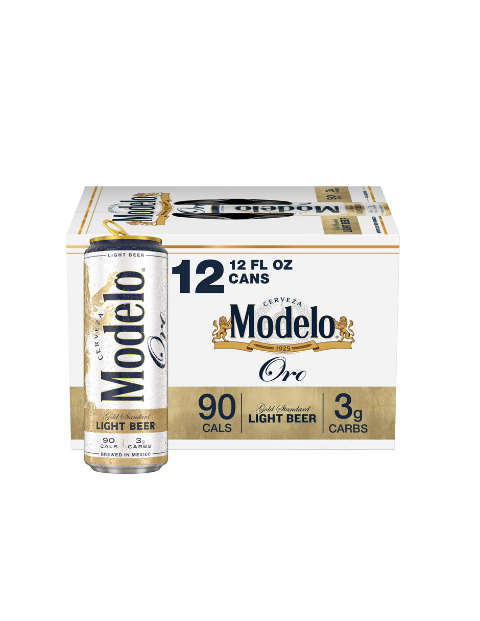 Cerveza Modelo Oro 12 pack
