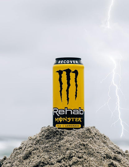 Monster Rehab Tea + Lemonade Energy Pack 15 Latas de 473ml