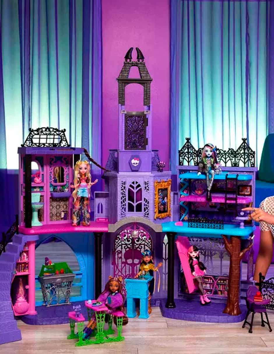 Monster High Set de juego escolar de 47 piezas