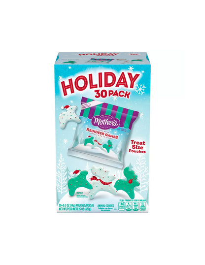 Mother's Cookies Reindeer Games navideña 30 pack