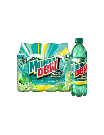 Mtn Dew Baja Blast paquete 6 botellas de 500ml