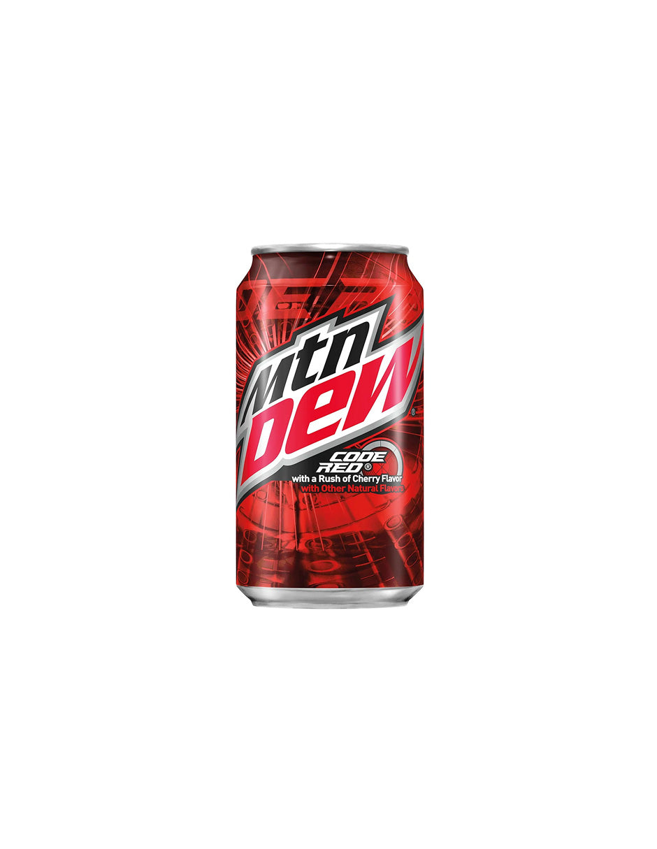 Refresco Mtn Dew Code Red 12pack