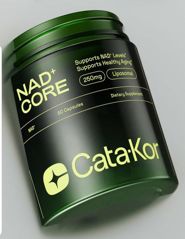 Cata-Kor Suplemento NAD para antienvejecimiento LipoNAD 250mg, 60 cápsulas