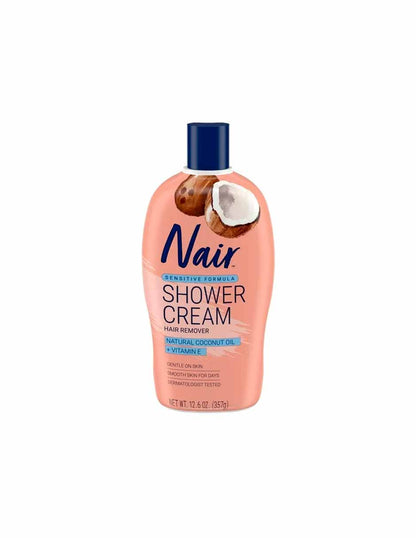 Nair Crema de ducha removedora de vello, piel sensible 357gr