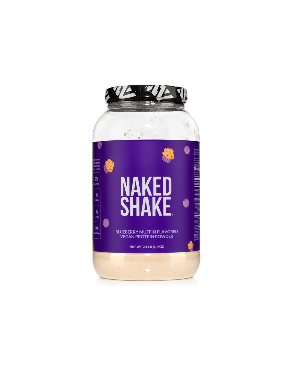 Proteína NAKED Shake Vegana Muffin de Arándanos con MCT 20g 1.1kg