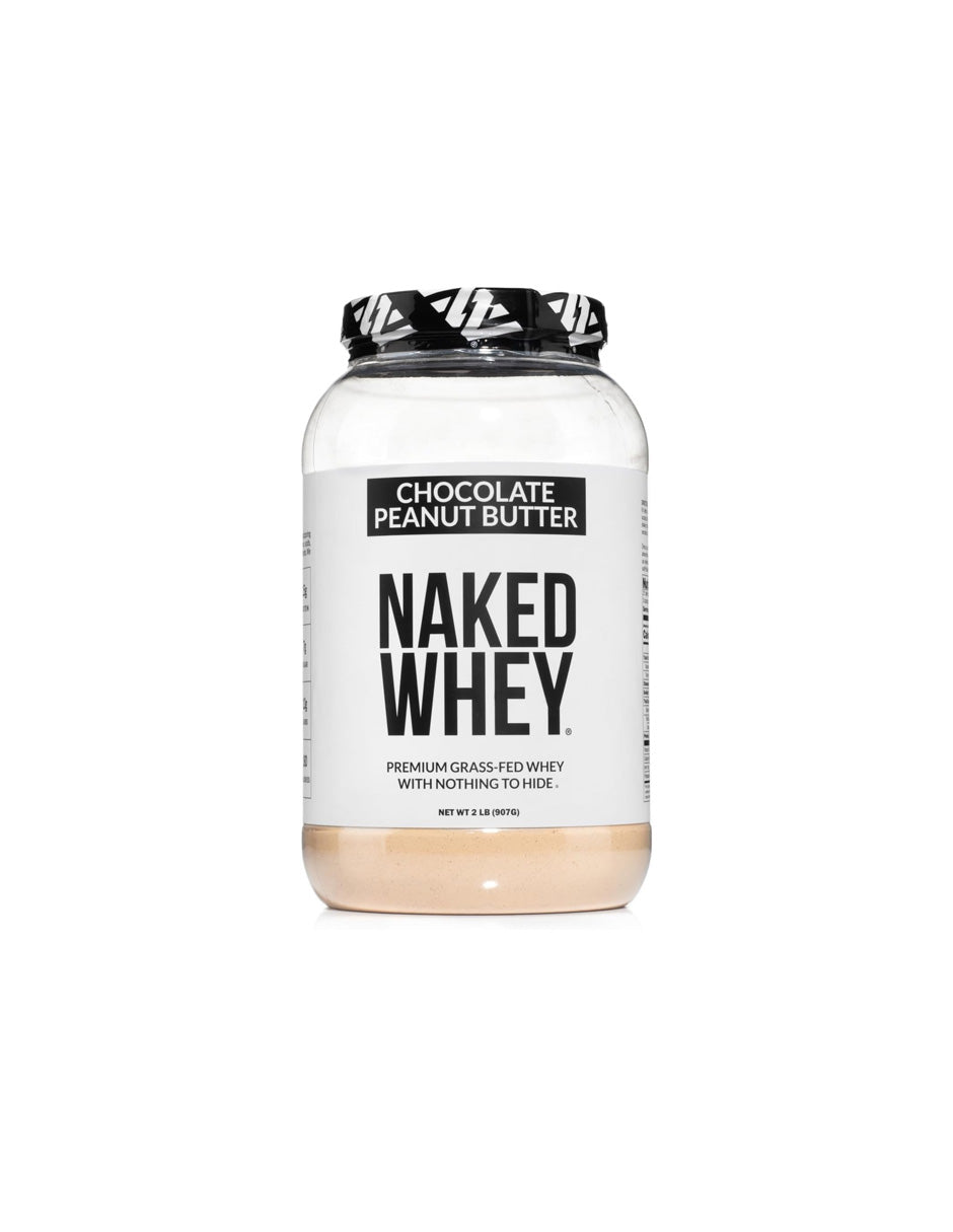 Proteína NAKED Suero Chocolate y mantequilla de Maní Grass Fed 25g, 907g