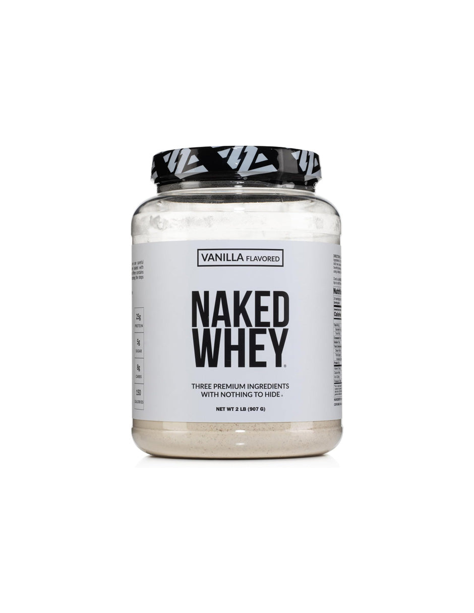 Proteína de Suero NAKED Vainilla 25g Grass Fed 3 Ingredientes 907g