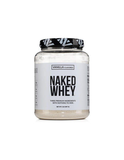 Proteína de Suero NAKED Vainilla 25g Grass Fed 3 Ingredientes 907g