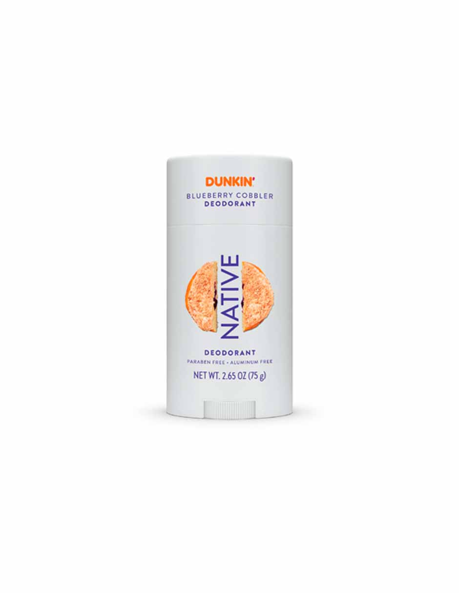 Native x Dunkin' Set shampoo y acondicionador, gel de baño y desodorante Blueberry Cobbler