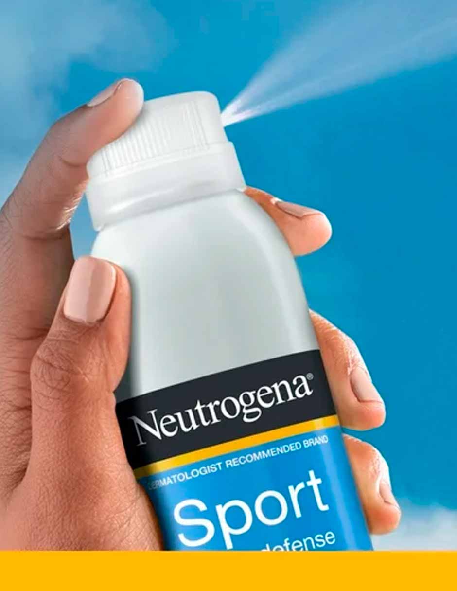 Neutrogena Sport protector solar en spray SPF 70 resistente al agua 141gr