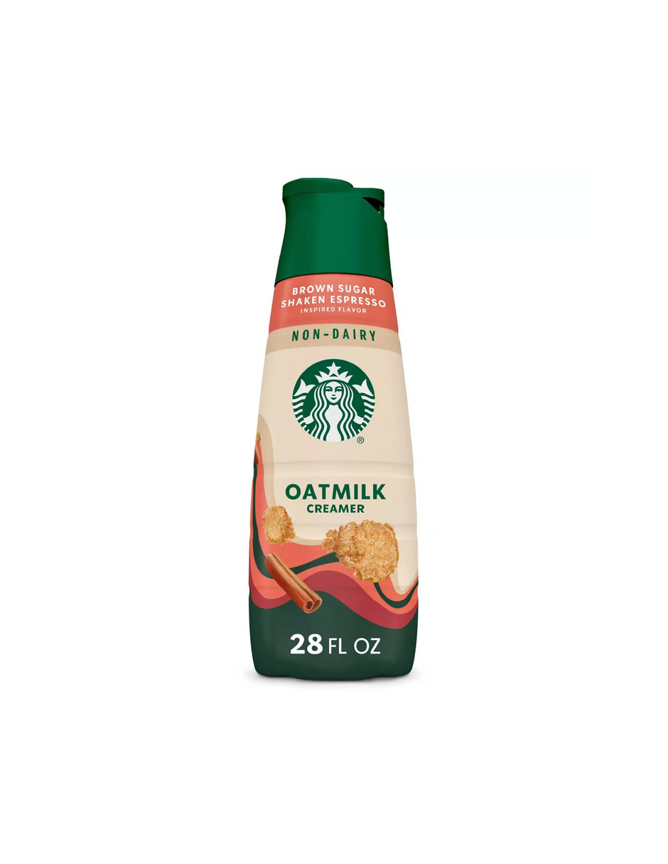 Starbucks Brown Sugar Cinnamon crema para café con leche de avena 828ml