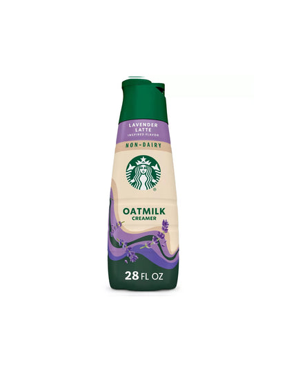 Starbucks Lavanda vainilla crema para café con leche de avena 828ml