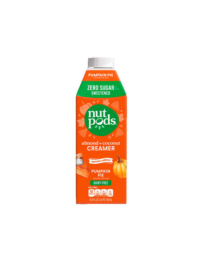 Nut pods Crema de almendras y coco sabor Pumpkin pie sin azucar 750ml