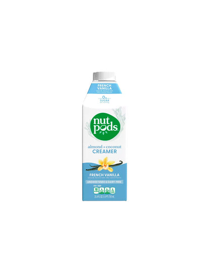 Nut pods Crema de vainilla francesa sin azúcar 750ml