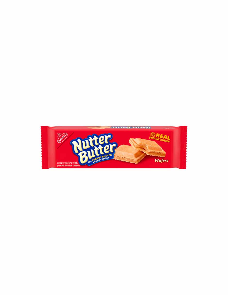 Nutter Butter Galletas oblea de mantequilla de maní, 297gr