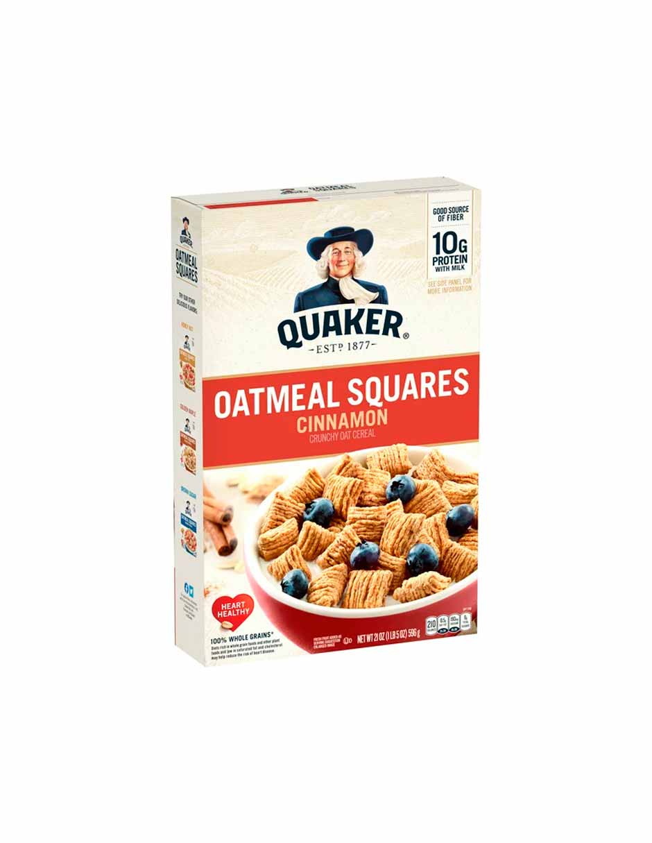 Quaker Oatmeal Squares 596gr