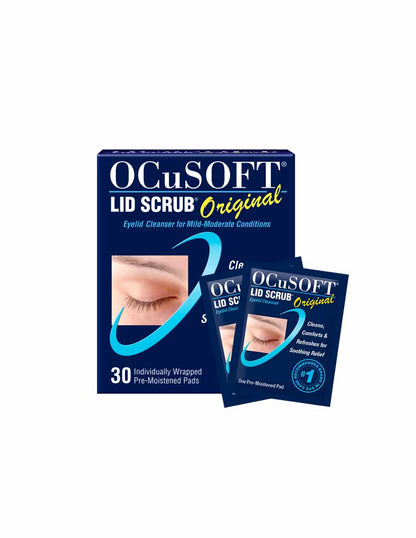 OCuSOFT Limpiador de párpados, 30 unidades