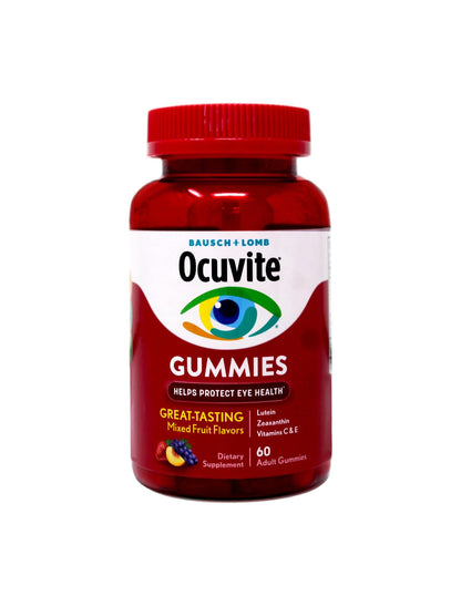 Ocuvite Gomitas para Salud Ocular con Luteína y Zinc 60 gomitas