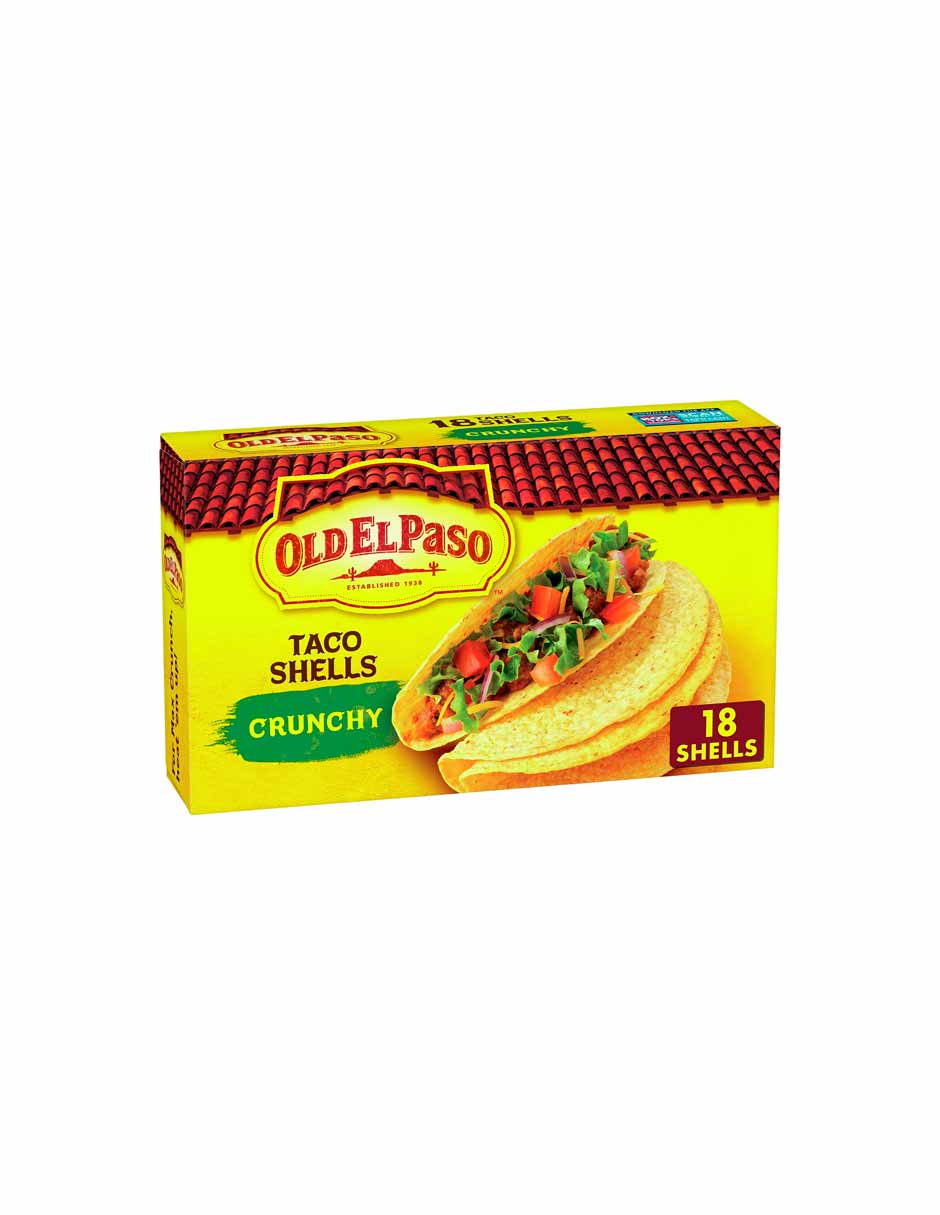 Old El Paso Crunchy Taco Gluten-Free 18 shells 195gr