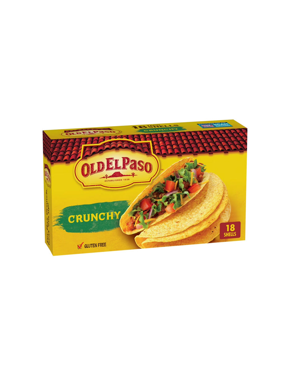 Old El Paso Crunchy Taco Gluten-Free 18 shells 195gr