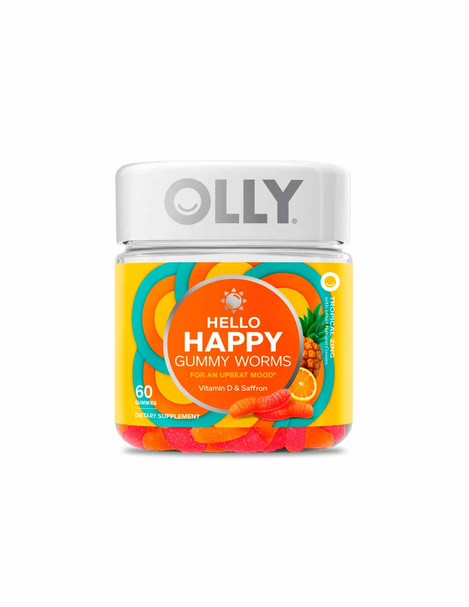 OLLY Hello Happy vitamina D 60 gummies