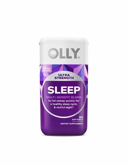OLLY Cápsulas para dormir ultra fuertes, 60 unidades