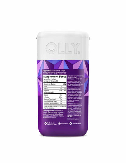 OLLY Cápsulas para dormir ultra fuertes, 60 unidades