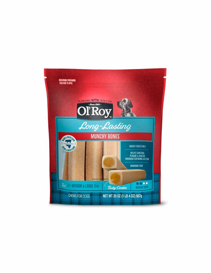 Ol' Roy premios para perros, sabor a tocino y queso 567gr