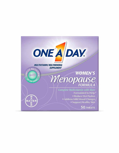 One A Day Multivitamínico de menopausia para mujeres 50 tabletas