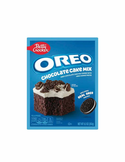 Betty Crocker OREO mezcla pastel chocolate 263gr